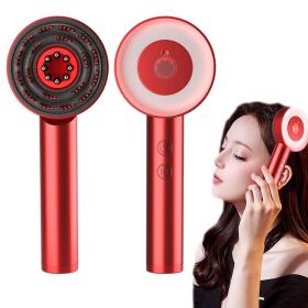 Brosse de massage électrique et applicateur d’huile pour cuir chevelu – فرشاة العناية بفروة الرأس