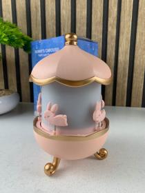 Projecteur ciel étoilé lapins rotation à 360° pour chambre d’enfants – جهاز تنويم الأطفال برسومات ملونة