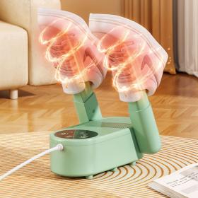 مجفف أحذية آمن وهادئ