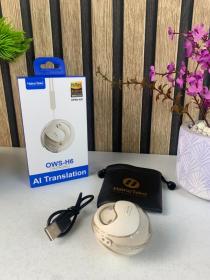 Écouteurs Bluetooth haute résolution Haino Teko OWS-H6 avec traduction IA – سماعات لاسلكية بخاصية الترجمة الفورية