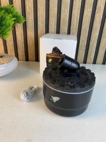 Humidificateur d’arôme à canon avec lumières LED colorées – معطر جو يضفي ديكور رائع في منزلك